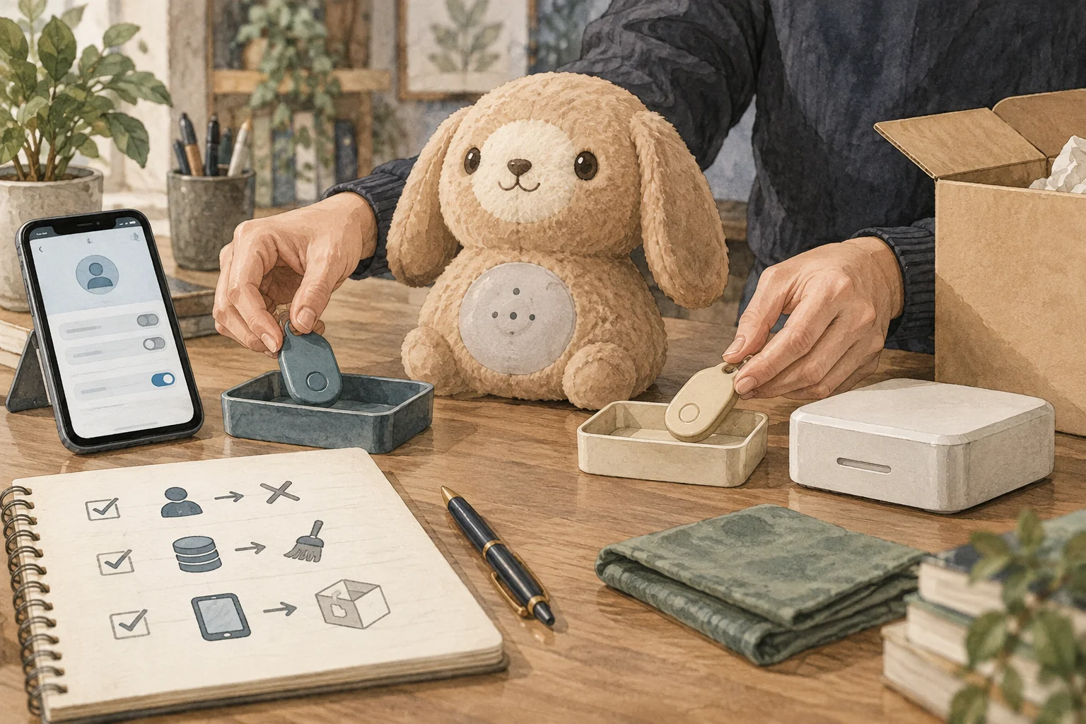 设备与账号安全的AI概念图 非真实产品或实测